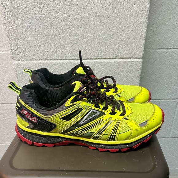 Fila TKO-TR 4.0 Lightweight Trail Running Shoes yellow size 10.5 - Picture 1 of 7